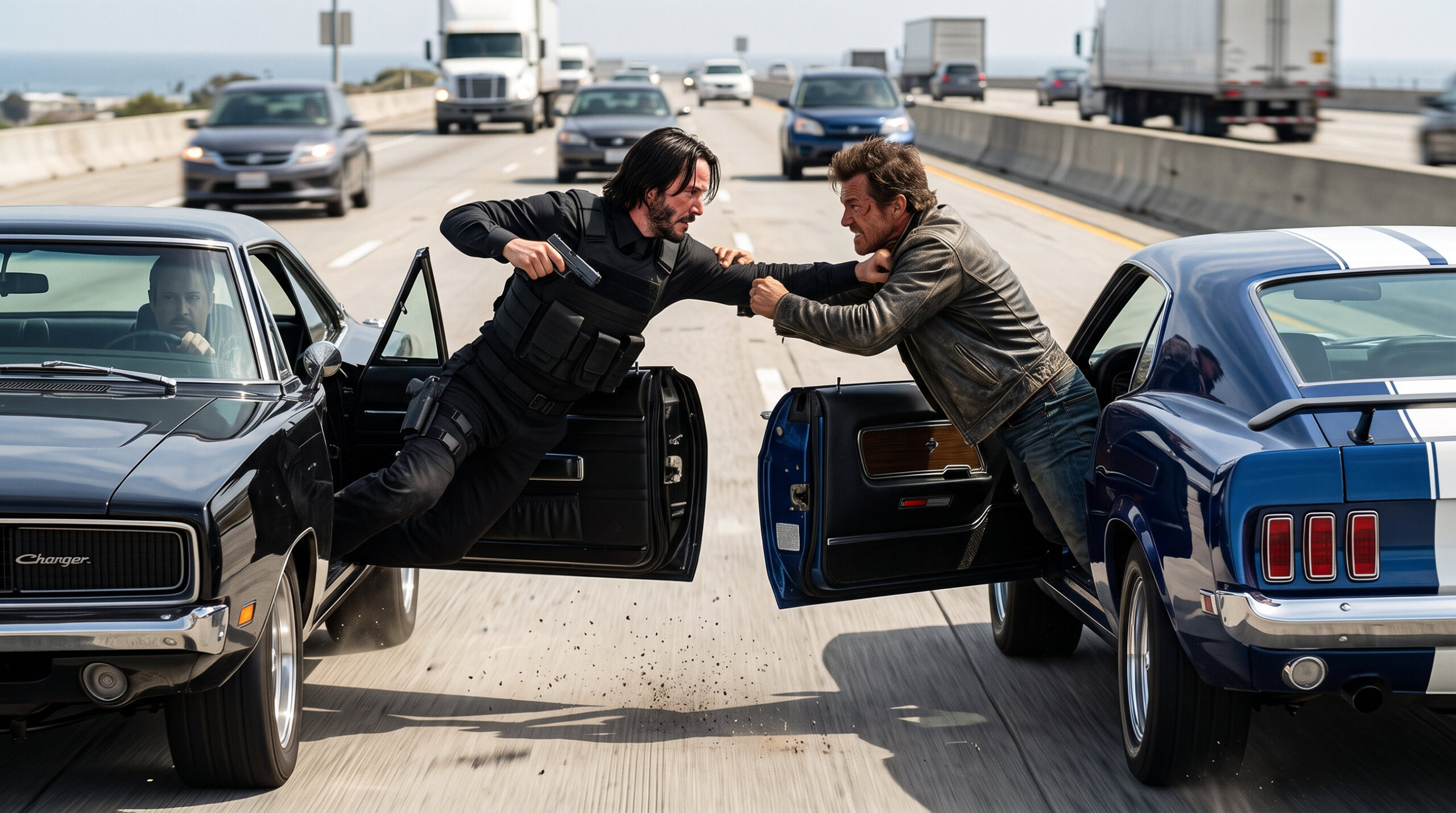 Read more about the article John Wick Highway Fight Wallpaper