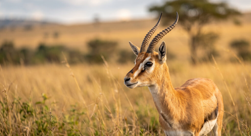 Wild Gazelle Headshot Wallpaper