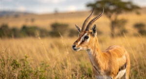 Wild Gazelle Headshot Wallpaper